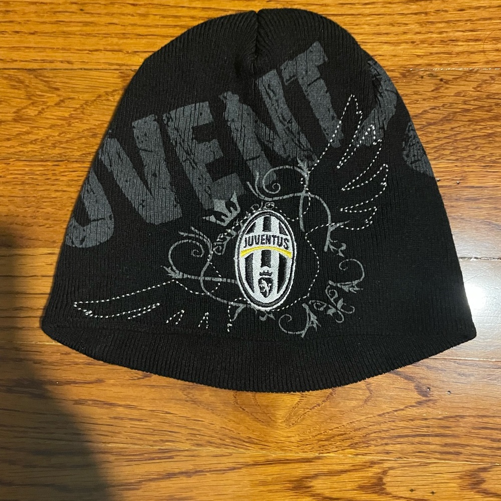 Unisex One Size Black Juventus Hat